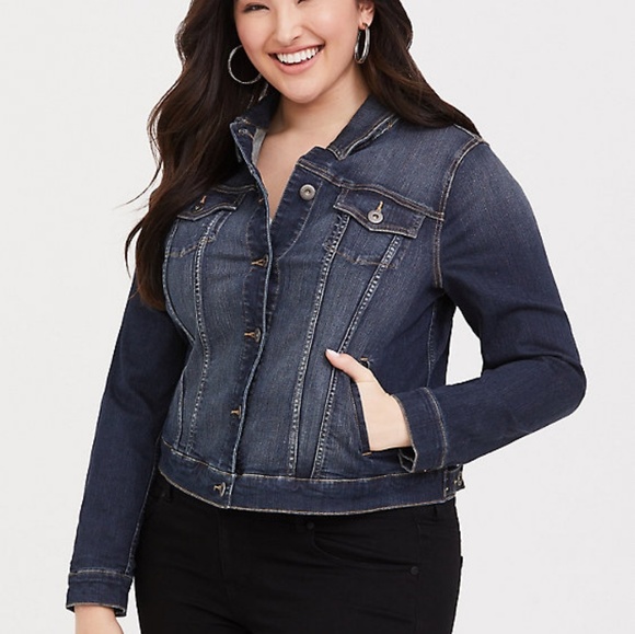 torrid denim vest